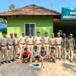 ಮೀಸಲು ಅರಣ್ಯದಲ್ಲಿ ಗುಡ್ಡದಲ್ಲಿ ಬೆಂಕಿ ಹಚ್ಚುತ್ತಿದ್ದ ನಾಲ್ವರ ಬಂಧನ